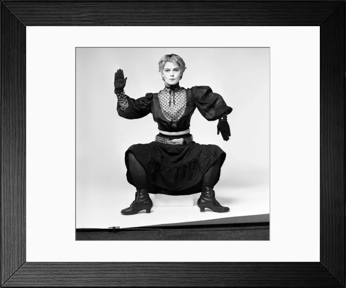 Framed Print : Studio portrait of Toyah Willcox. 15th August 1978 Framed Print : Studio portrait of Toyah Willcox. 15th August 1978