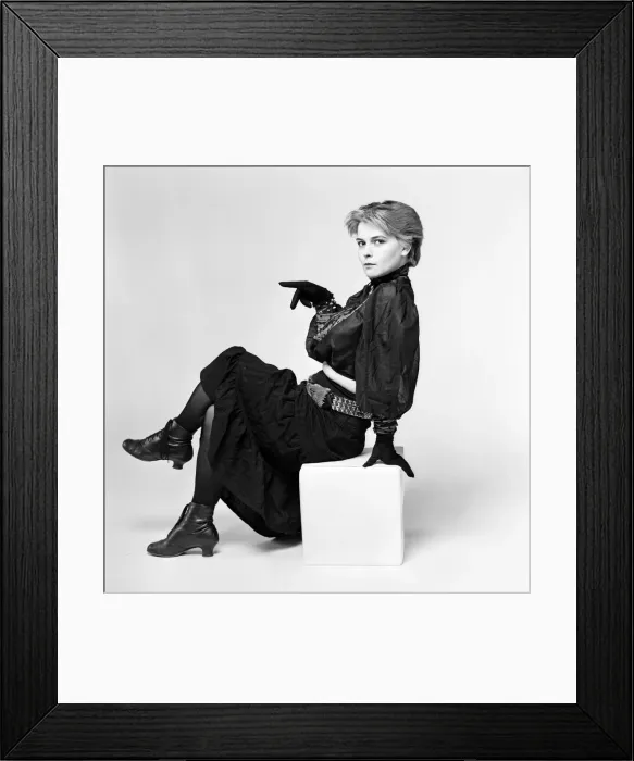 Framed Print : Studio portrait of Toyah Willcox. 15th August 1978 Framed Print : Studio portrait of Toyah Willcox. 15th August 1978