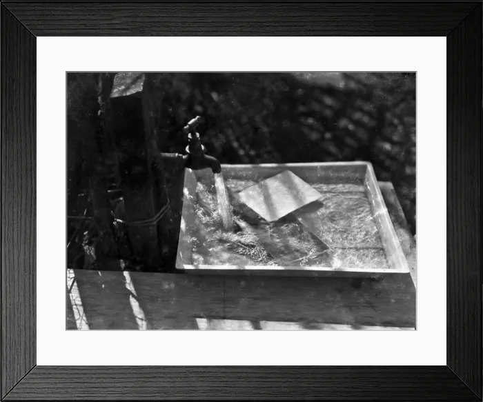 Framed Print : PICTURE 12 of the 14 SEQUENCE. The Box Camera - a series of pictures demonstrating how
