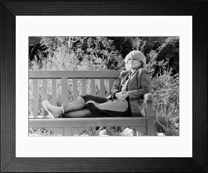 Framed Print : Punk actress and singer Toyah Willcox in Covent Garden, London, 22nd August 1979