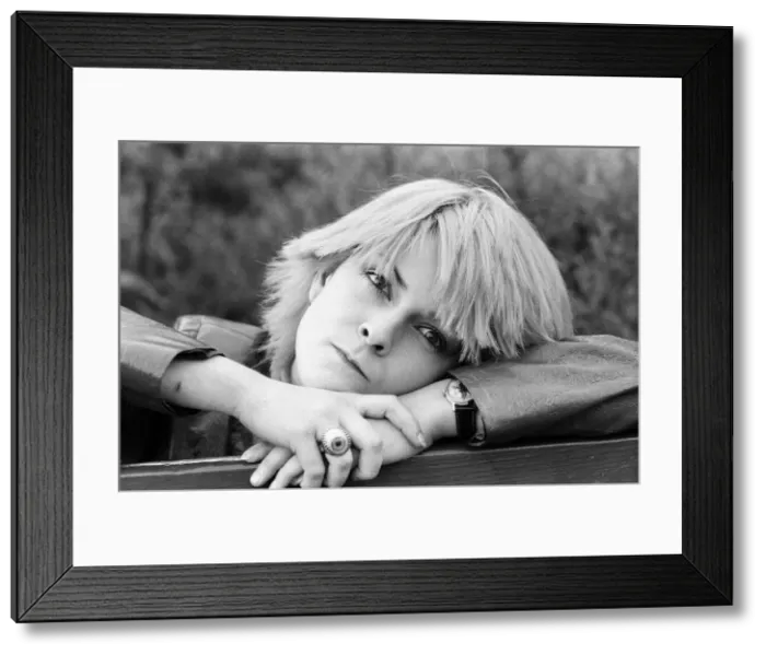 Framed Print : Punk actress and singer Toyah Willcox in Covent Garden, London, 22nd August 1979