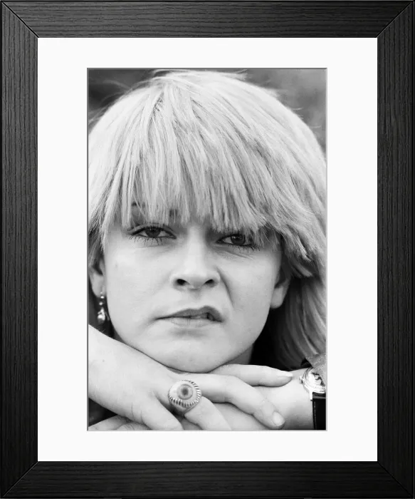 Framed Print : Punk actress and singer Toyah Willcox in Covent Garden, London, 22nd August 1979