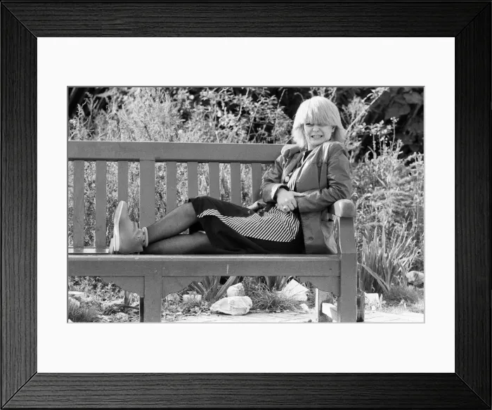 Framed Print : Punk actress and singer Toyah Willcox in Covent Garden, London, 22nd August 1979