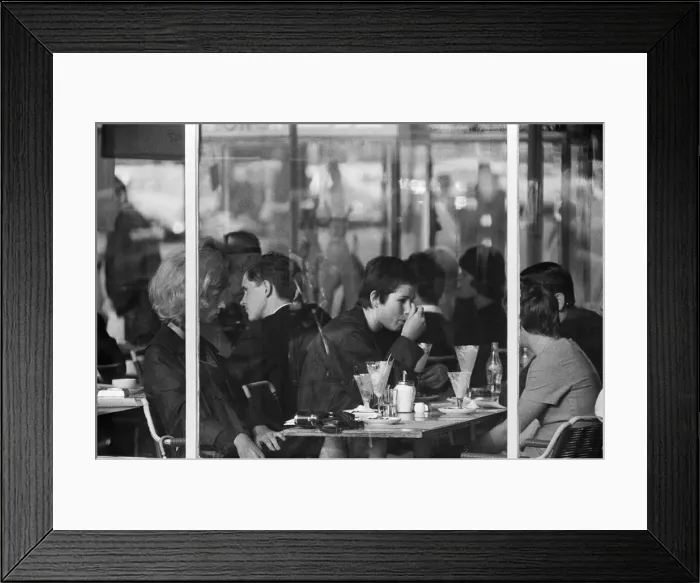 Framed Print : Scenes in West Berlin, West Germany showing daily life continuing as normal soon after