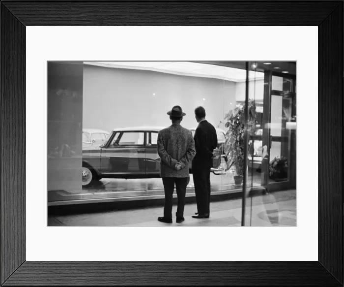 Framed Print : Scenes in West Berlin, West Germany showing daily life continuing as normal soon after Framed Print : Scenes in West Berlin, West Germany showing daily life continuing as normal soon after