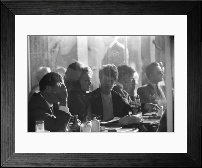 Framed Print : Scenes in West Berlin, West Germany showing daily life continuing as normal soon after Framed Print : Scenes in West Berlin, West Germany showing daily life continuing as normal soon after