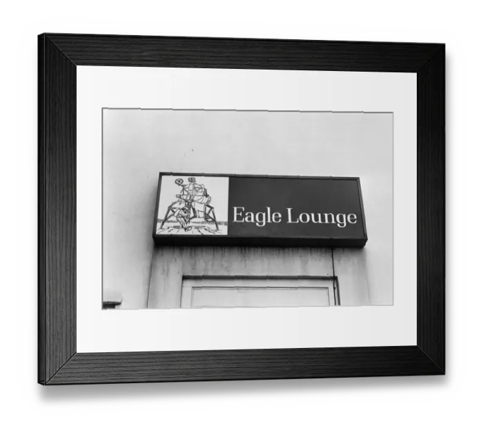 Framed Print : Event at the Man on the Moon pub in Kings Heath, Birmingham
