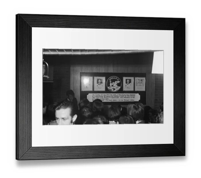 Framed Print : Event at the Man on the Moon pub in Kings Heath, Birmingham