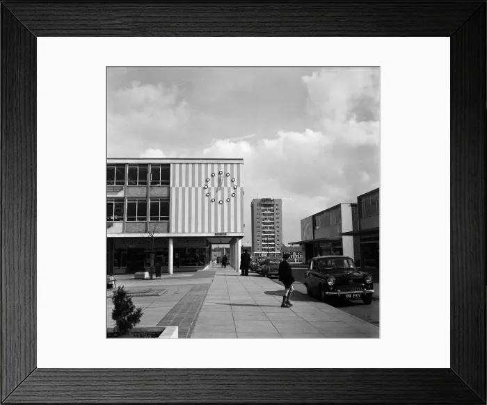 Framed Print : No more than 27 miles from London in the midst of countryside is the new Harlow town with Framed Print : No more than 27 miles from London in the midst of countryside is the new Harlow town with