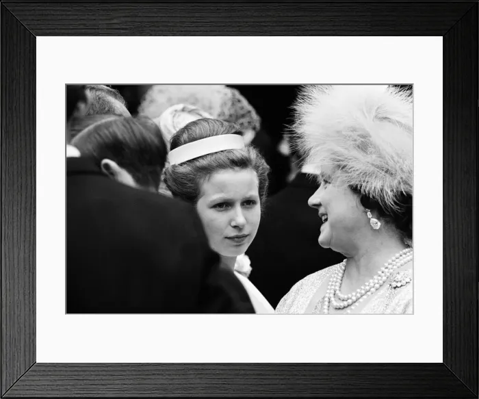 Framed Print : The wedding of Princess Alexandra of Kent and Angus Ogilvy at Westminster Abbey Framed Print : The wedding of Princess Alexandra of Kent and Angus Ogilvy at Westminster Abbey