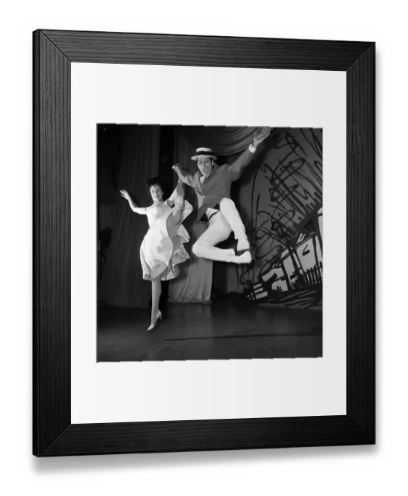 Framed Print : Cliff Richard and Carole Gray rehearsing for the film The Young Ones Framed Print : Cliff Richard and Carole Gray rehearsing for the film The Young Ones