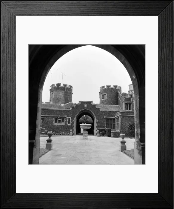 Framed Print : Kingsgate Castle, Broadstairs, Kent. 26th September 1958