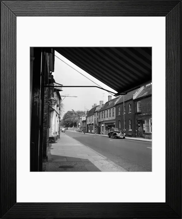 Framed Print : Villagers of Royston, Hertfordshire, are up in arms because of a rearrangement of county