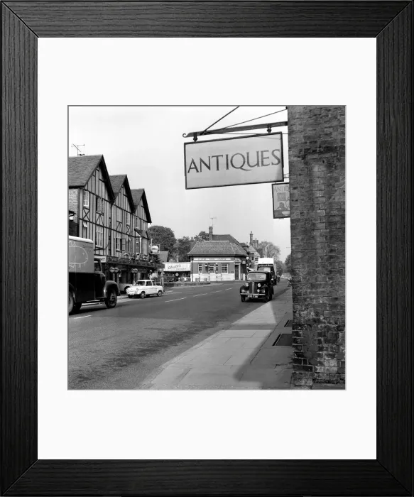 Framed Print : Villagers of Royston, Hertfordshire, are up in arms because of a rearrangement of county Framed Print : Villagers of Royston, Hertfordshire, are up in arms because of a rearrangement of county
