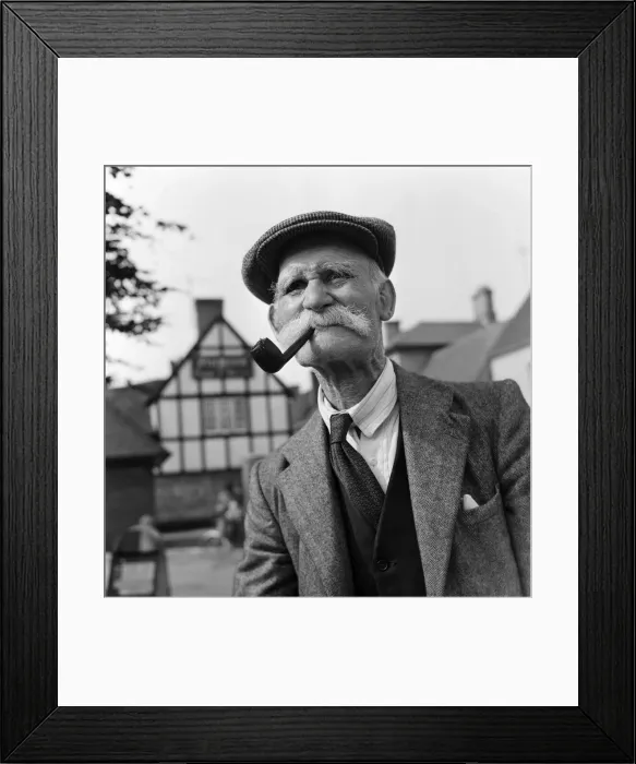 Framed Print : Villagers of Royston, Hertfordshire, are up in arms because of a rearrangement of county Framed Print : Villagers of Royston, Hertfordshire, are up in arms because of a rearrangement of county