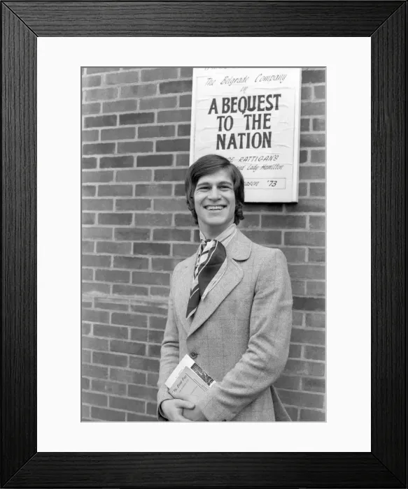 Framed Print : This has been a very important week in the acting career of 21-year-old Simon Framed Print : This has been a very important week in the acting career of 21-year-old Simon