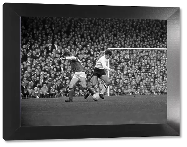 Arsenal v Derby County, League Division One. 8th November 1969
