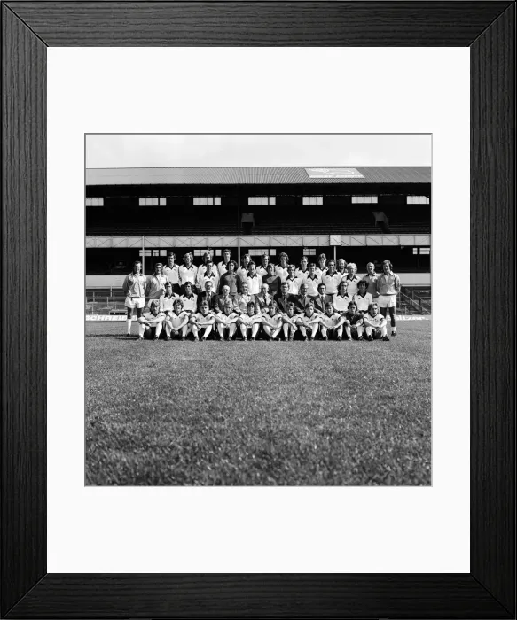 Framed Print : Derby County football team. 30th July 1976 Framed Print : Derby County football team. 30th July 1976