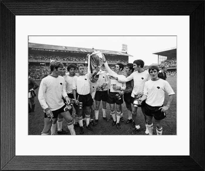 Framed Print : Watney Cup Final, Derby County v Manchester United. Final score 4-1 to Derby County Framed Print : Watney Cup Final, Derby County v Manchester United. Final score 4-1 to Derby County