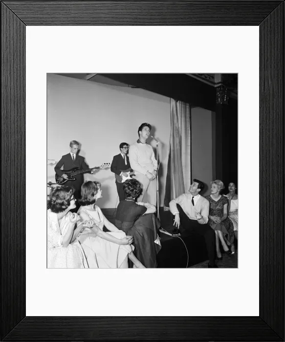 Framed Print : Singer Cliff Richard at the Honey ball, a party to celebrate the launch of Framed Print : Singer Cliff Richard at the Honey ball, a party to celebrate the launch of