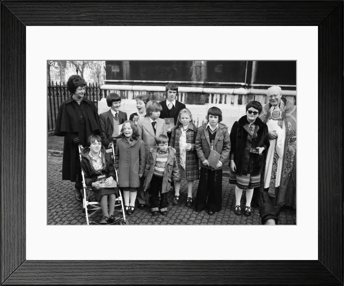 Framed Print : Womans Own Children of Courage'Awards. Ten children were presented with Framed Print : Womans Own Children of Courage'Awards. Ten children were presented with