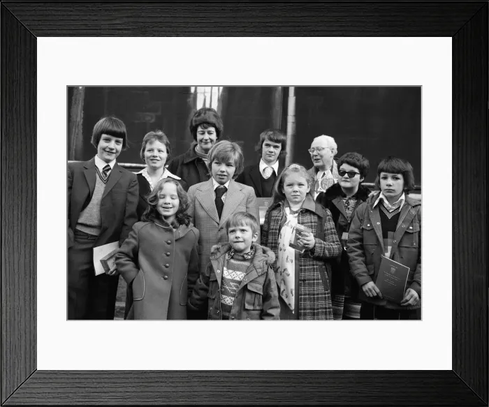 Framed Print : Womans Own Children of Courage'Awards. Ten children were presented with Framed Print : Womans Own Children of Courage'Awards. Ten children were presented with