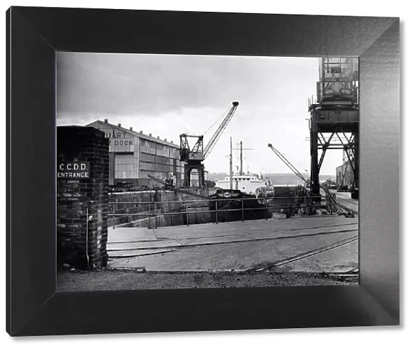 Cardiff Docks. 26th February 1968