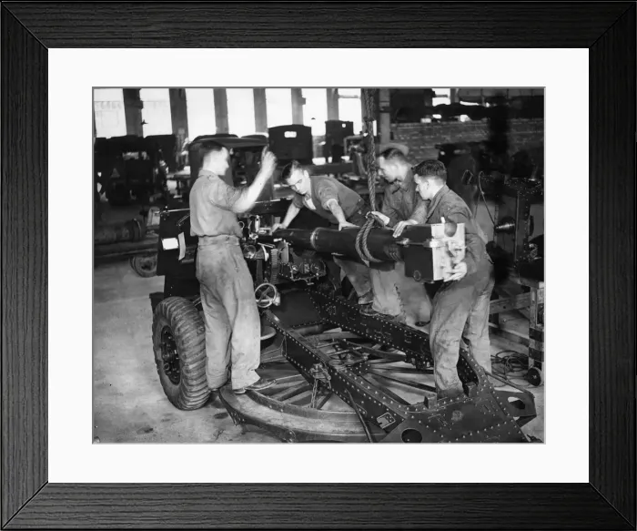 Framed Print : Formation of the Corps of Electrical and Mechanical Engineers in the British Army during Framed Print : Formation of the Corps of Electrical and Mechanical Engineers in the British Army during