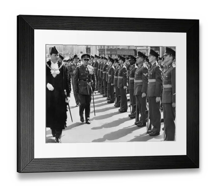 Framed Print : The Mayor of Stratford Upon Avon, Councillor Patrick Dare Framed Print : The Mayor of Stratford Upon Avon, Councillor Patrick Dare