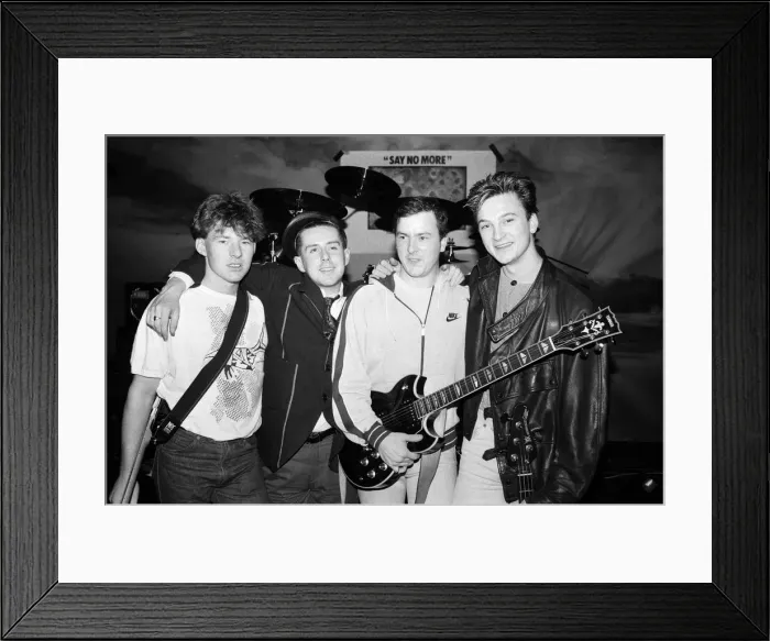Framed Print : Reunited with Frankie Goes To Hollywood, guitarist Jed O Toole Framed Print : Reunited with Frankie Goes To Hollywood, guitarist Jed O Toole