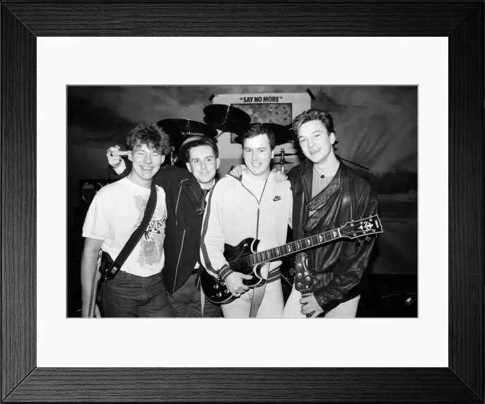 Framed Print : Reunited with Frankie Goes To Hollywood, guitarist Jed O Toole Framed Print : Reunited with Frankie Goes To Hollywood, guitarist Jed O Toole