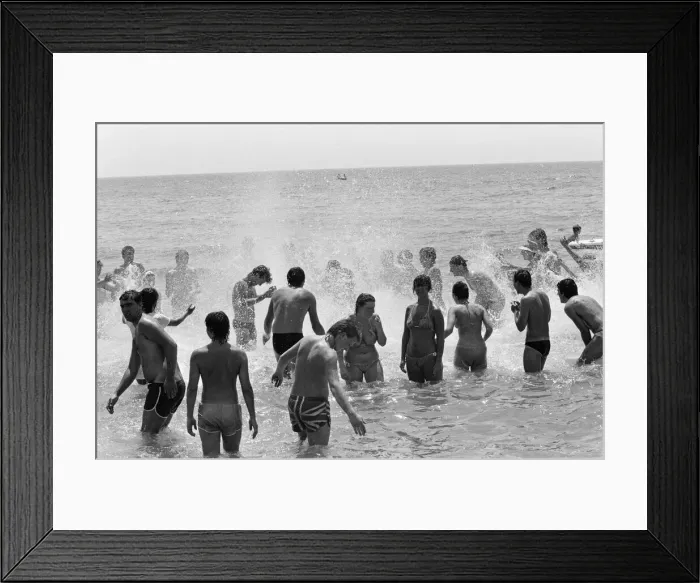 Framed Print : Young people on holiday in Corfu on a Club 18-30 holiday Framed Print : Young people on holiday in Corfu on a Club 18-30 holiday