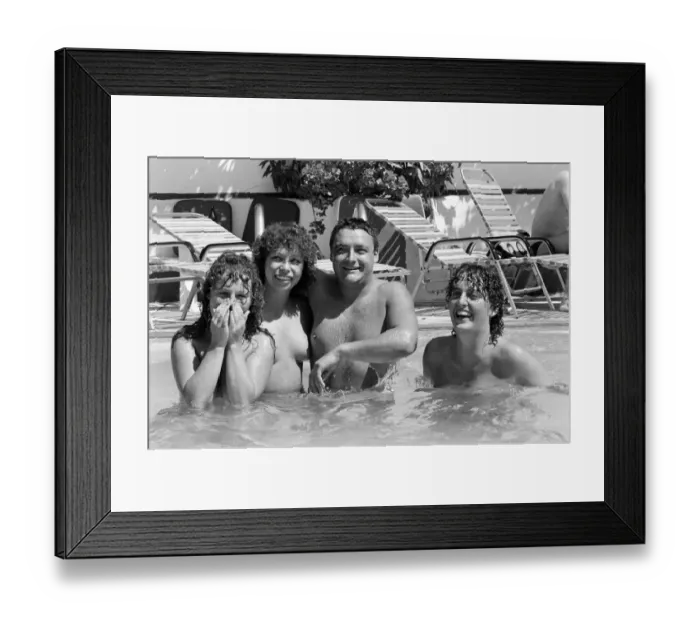 Framed Print : Young people on holiday in Corfu on a Club 18-30 holiday Framed Print : Young people on holiday in Corfu on a Club 18-30 holiday