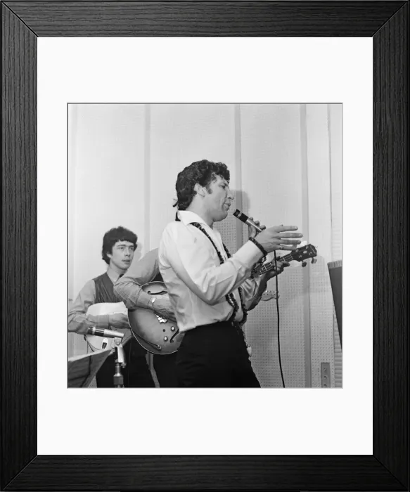 Framed Print : Tom Jones, singer from Wales, performs at The Atlanta Ballroom, Woking Framed Print : Tom Jones, singer from Wales, performs at The Atlanta Ballroom, Woking