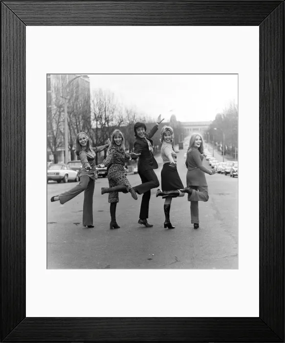 Framed Print : Just like old times for the wives of Frank Ifield, Mike Yarwood Framed Print : Just like old times for the wives of Frank Ifield, Mike Yarwood