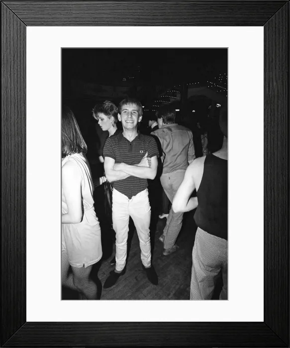 Framed Print : Guests at the Music Machine in Londons Camden Town. 26th June 1982 Framed Print : Guests at the Music Machine in Londons Camden Town. 26th June 1982