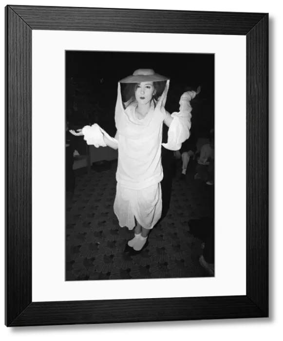 Framed Print : Guests at the Music Machine in Londons Camden Town. 26th June 1982 Framed Print : Guests at the Music Machine in Londons Camden Town. 26th June 1982