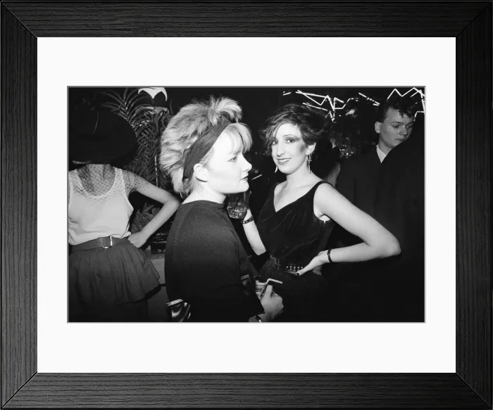 Framed Print : Guests at the Music Machine in Londons Camden Town. 26th June 1982 Framed Print : Guests at the Music Machine in Londons Camden Town. 26th June 1982