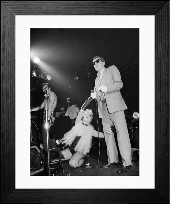 Framed Print : Frankie Goes To Hollywood performing at Camden Palace, London. 24th November 1983 Framed Print : Frankie Goes To Hollywood performing at Camden Palace, London. 24th November 1983