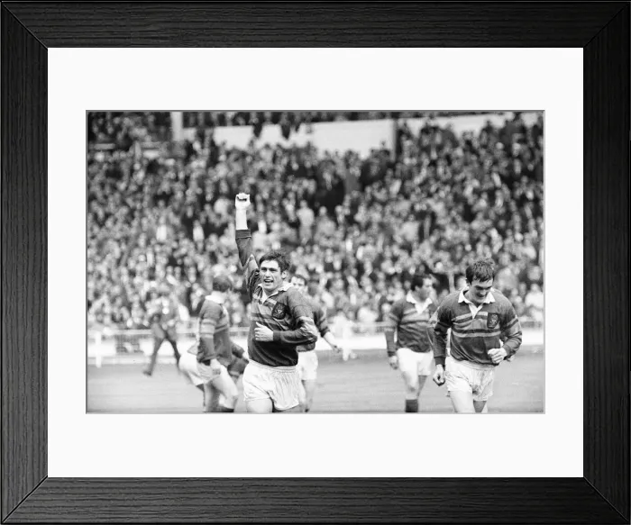 Framed Print : Leeds 11-10 Wakefield Trinity, Rugby League Challenge Cup Final match at Wembley Stadium