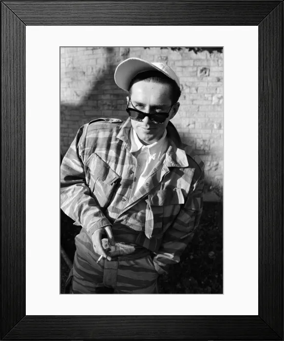 Framed Print : Holly Johnson, lead singer with Frankie Goes To Hollywood. 14th March 1985 Framed Print : Holly Johnson, lead singer with Frankie Goes To Hollywood. 14th March 1985