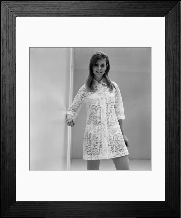 Framed Print : Marks & Spencer lingerie export show at Michael House, Baker Street. 20th March 1969 Framed Print : Marks & Spencer lingerie export show at Michael House, Baker Street. 20th March 1969