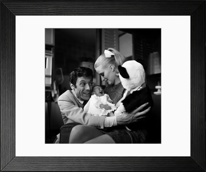Framed Print : Dancer Lionel Blair, 37, has become a proud father. His wife Susan, 21 Framed Print : Dancer Lionel Blair, 37, has become a proud father. His wife Susan, 21