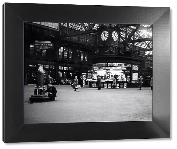 Glasgow Central station. 9th July 1956