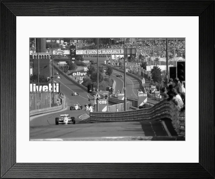 Framed Print : Superprix in Birmingham, West Midlands. 31st August 1987 Framed Print : Superprix in Birmingham, West Midlands. 31st August 1987