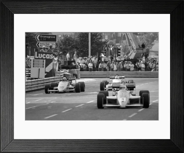 Framed Print : Superprix in Birmingham, West Midlands. 31st August 1987 Framed Print : Superprix in Birmingham, West Midlands. 31st August 1987