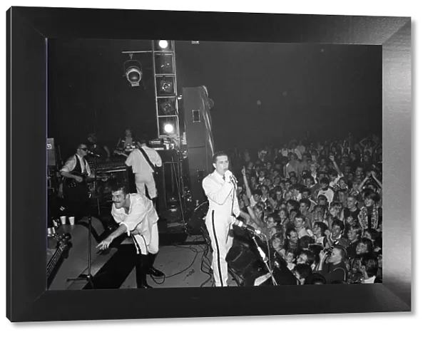 Frankie Goes To Hollywood, performing in Washington during their US tour