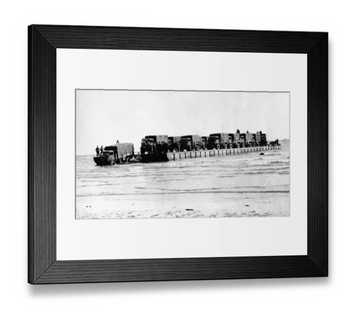 Framed Print : Invasion craft. Picture taken during a recent exercise of craft