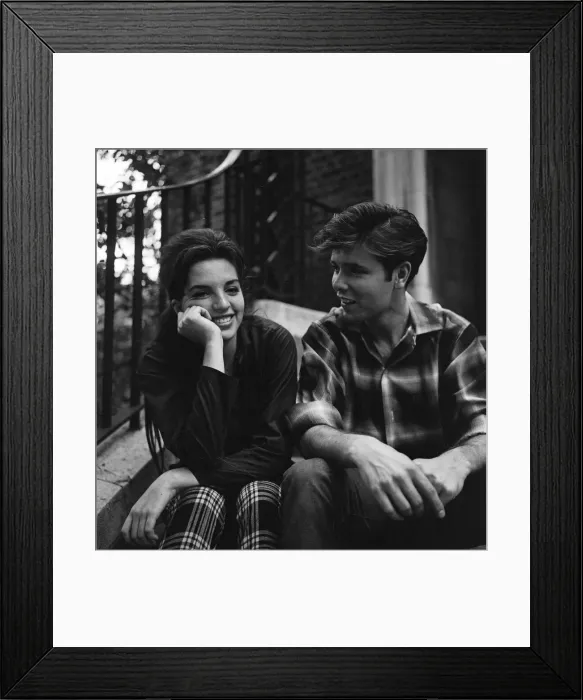 Framed Print : Liza Minnelli, the 17 year old daughter of Judy Garland