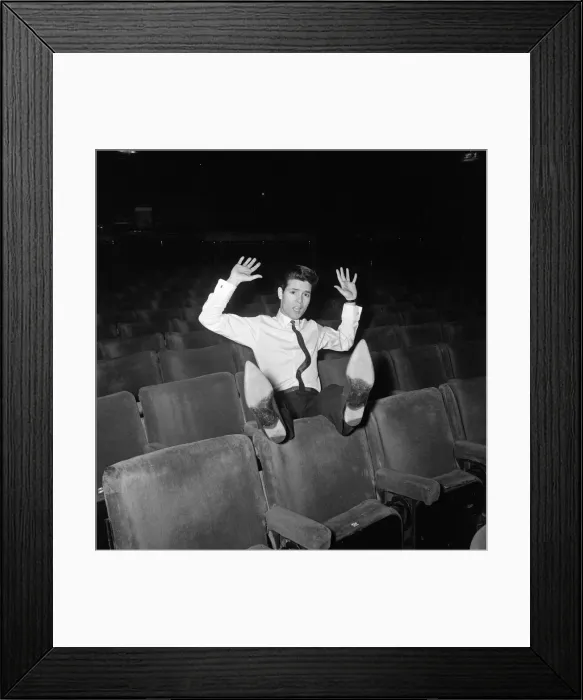 Framed Print : Cliff Richard pictured at the London Palladium where he appears for the last week in Framed Print : Cliff Richard pictured at the London Palladium where he appears for the last week in